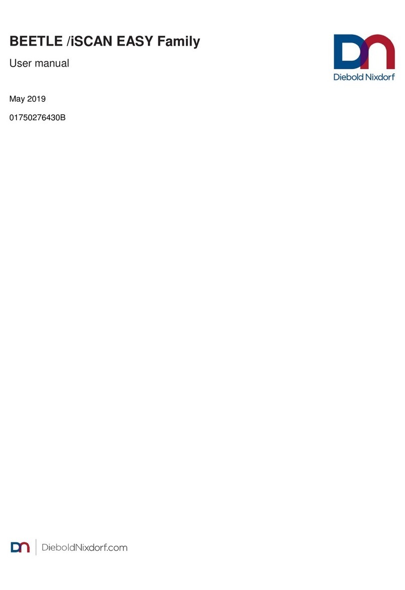 DIEBOLD NIXDORF BEETLE /iSCAN EASY user manual