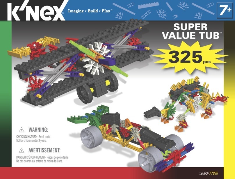 KNEX SUPER VALUE TUB Building instructions KNEX SUPER VALUE TUB Building instructions