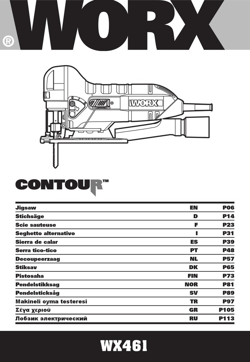Worx contour WX461 User manual Worx contour WX461 User manual