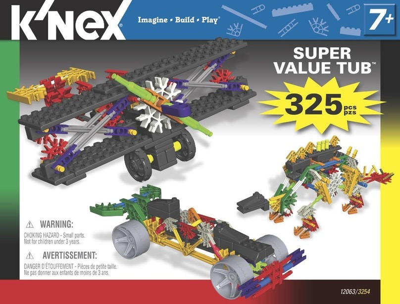 KNEX SUPER VALUE TUB Instruction Manual