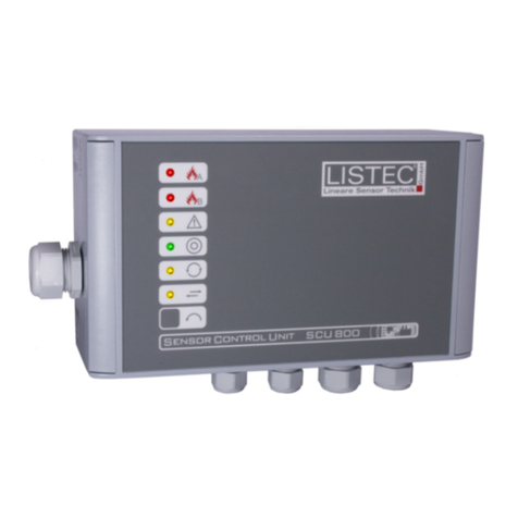 Listec SCU 800-03 User manual