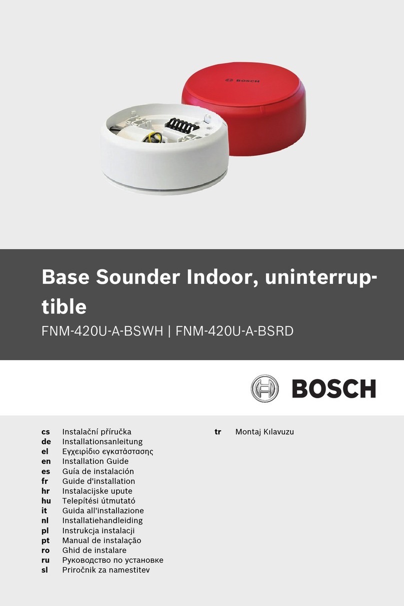 Bosch FNM-420U-A-BSWH manual