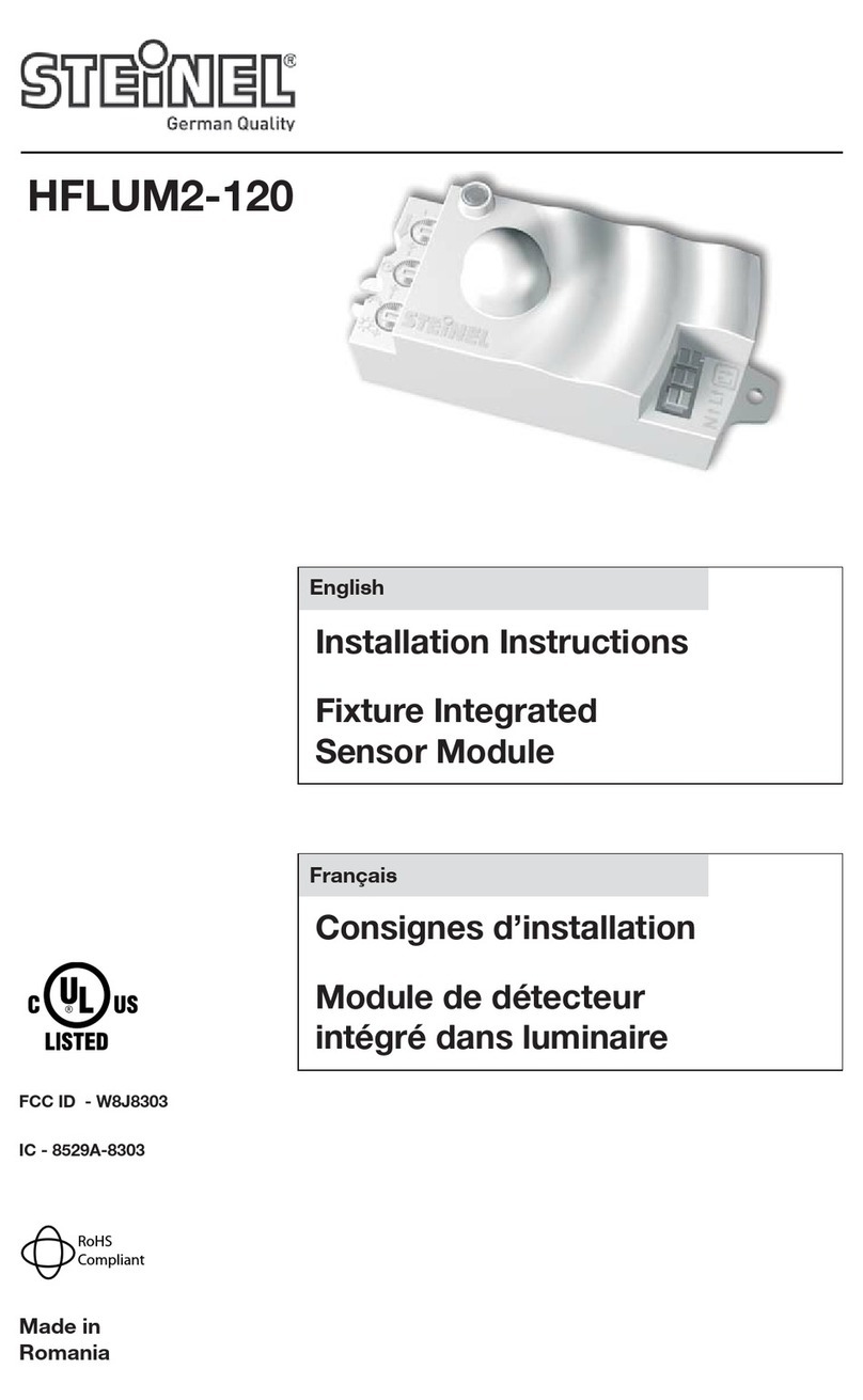 STEINEL HFLUM2-120 installation instructions