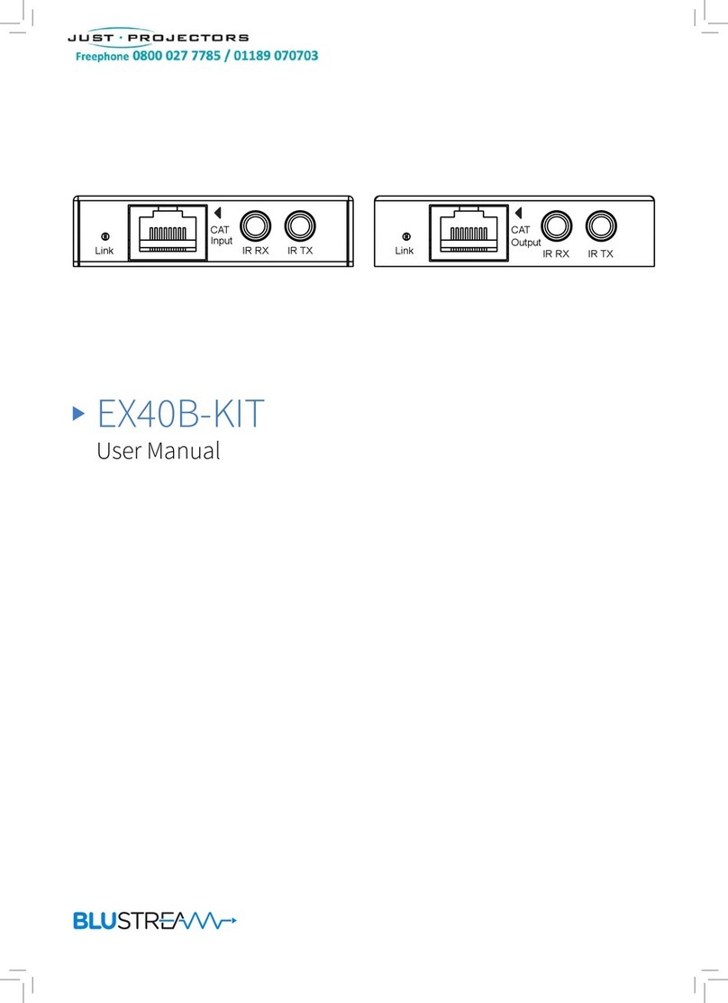 Blu Stream EX40B-KIT user manual