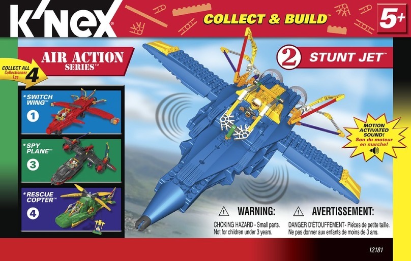 KNEX STUNT JET User manual KNEX STUNT JET User manual