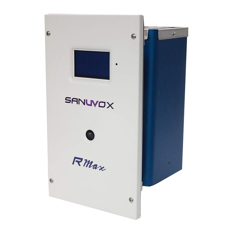 Sanuvox R MAX instruction manual