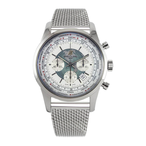 Breitling TRANSOCEAN CHRONOGRAPH UNITIME User manual Breitling TRANSOCEAN CHRONOGRAPH UNITIME User manual