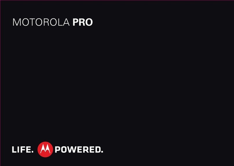 Motorola PRO XT610 User manual