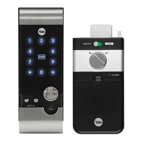 Yale 3000 Series installation instructions