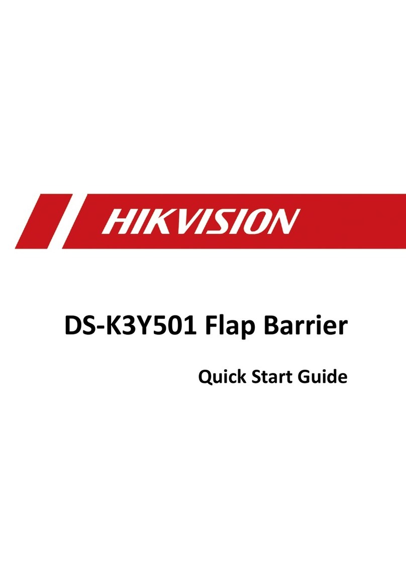 HIK VISION DS-K3Y501 quick start guide