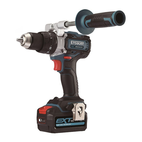 Erbauer ECDT18-Li-2 User manual Erbauer ECDT18-Li-2 User manual