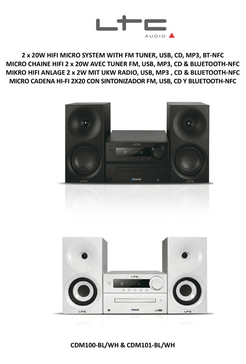 Ltc Audio CDM100-BL/WH manual