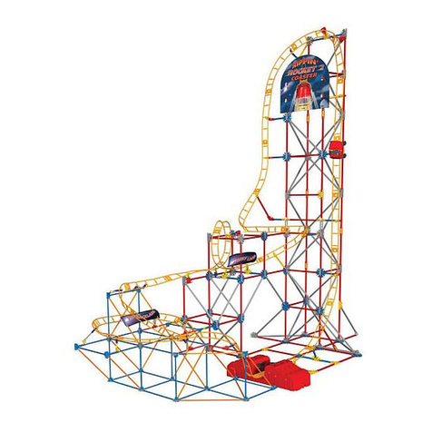 KNEX Imagine-Build-Play RIPPIN' ROCKET 2 COASTER manual