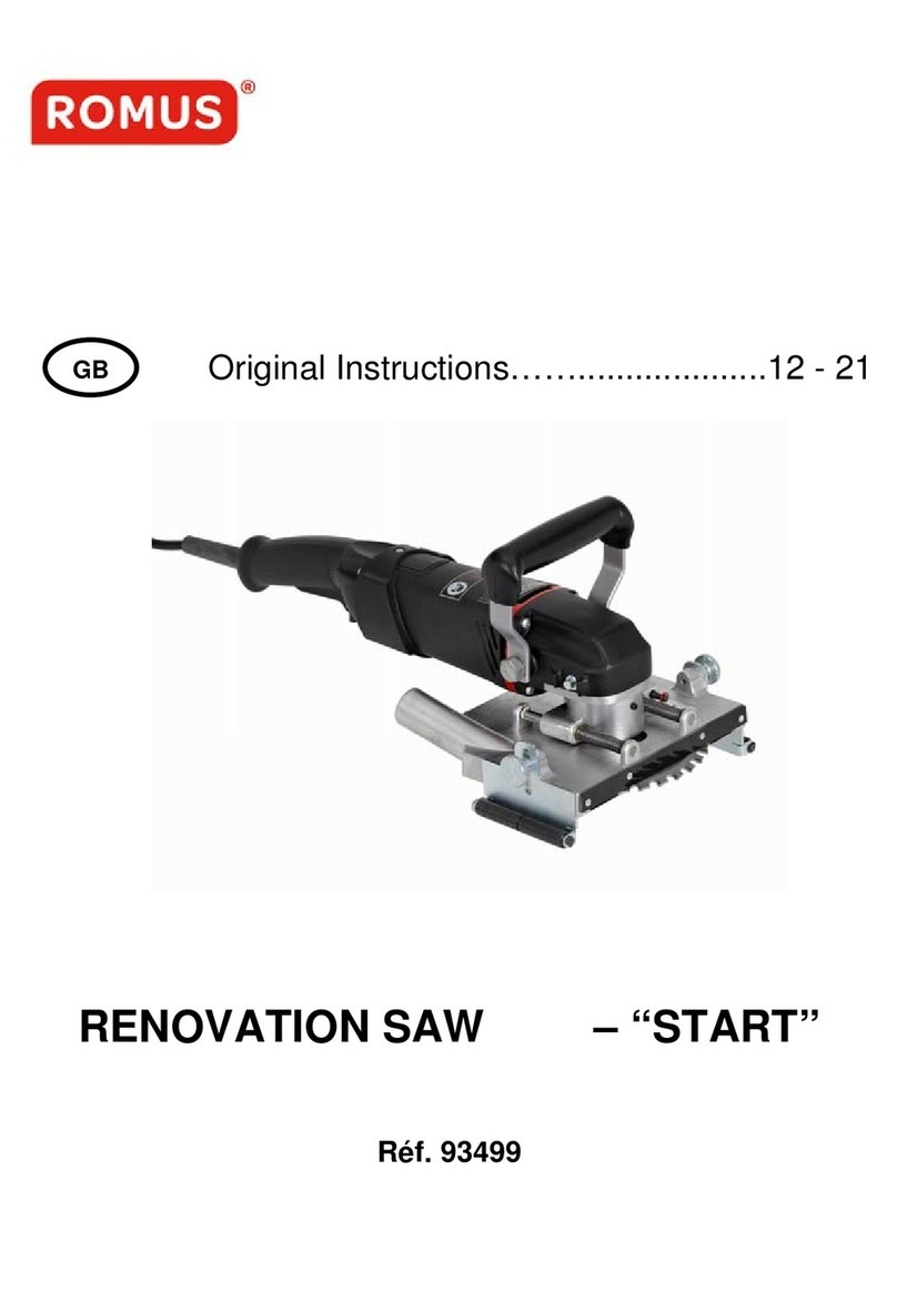 Romus START 93499 Original instructions