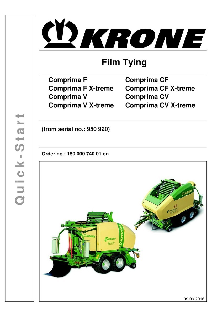 Krone Comprima F quick start