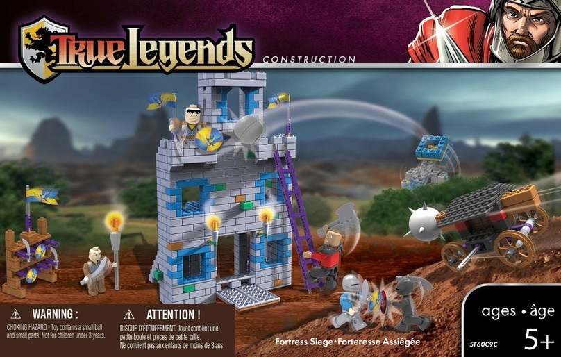 KNEX True Legends Fortress Siege User manual KNEX True Legends Fortress Siege User manual