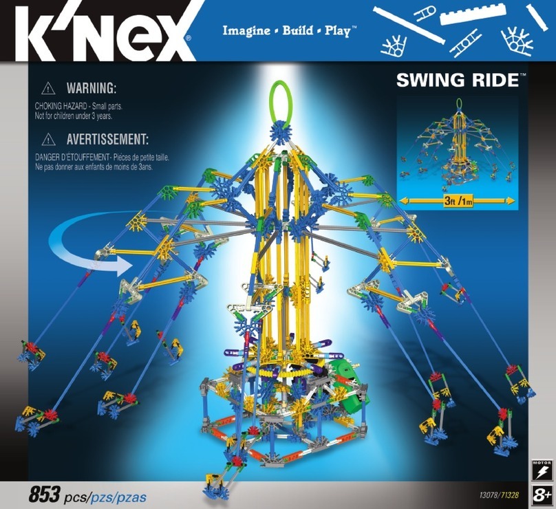 KNEX Imagine-Build-Play SWING RIDE User manual