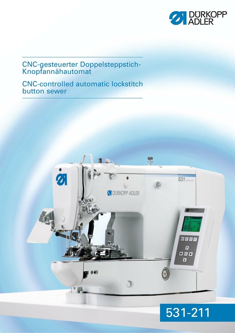 DURKOPP ADLER 531-211 User manual DURKOPP ADLER 531-211 User manual