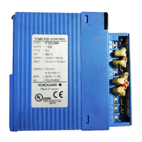 YOKOGAWA F3CU04-0S User manual