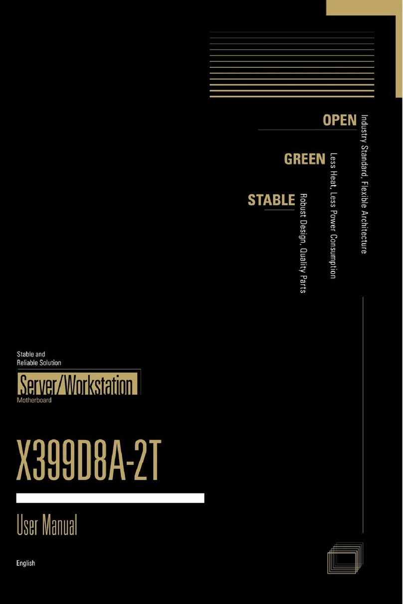 ASROCK X399D8A-2T User manual
