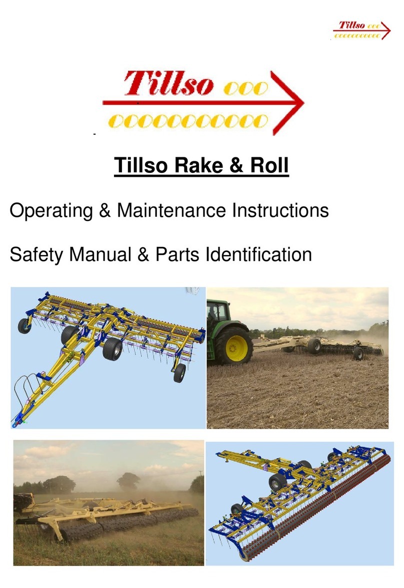 Tillso Rake & Roll Operating & maintenance instructions