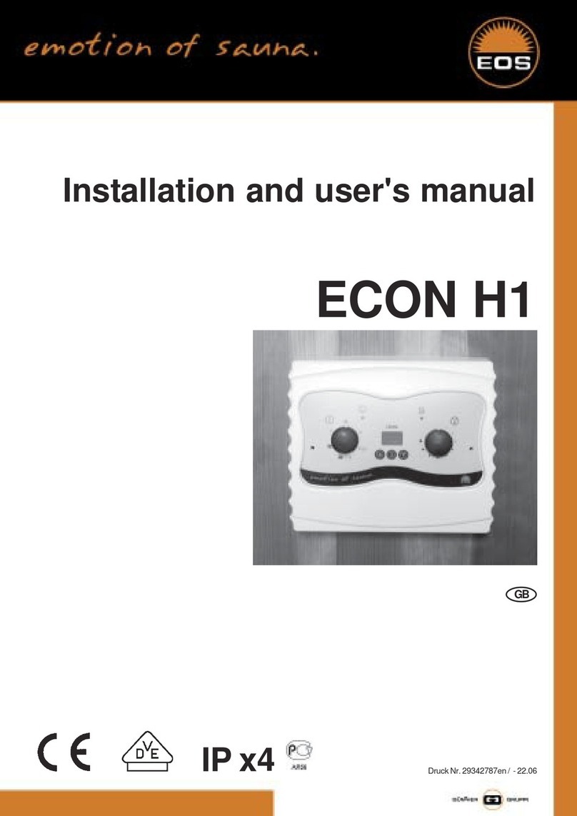 EOS ECON H1 Installation and user manual