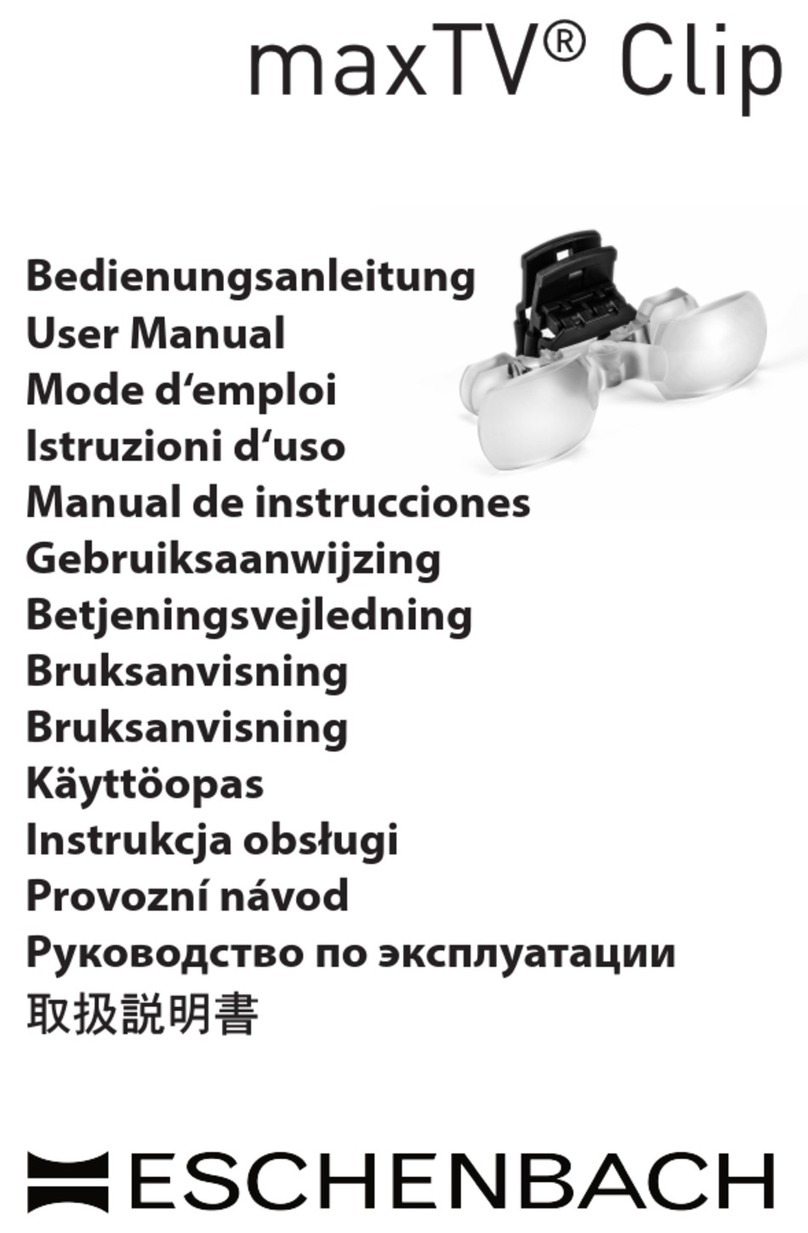 Eschenbach maxTV Clip user manual
