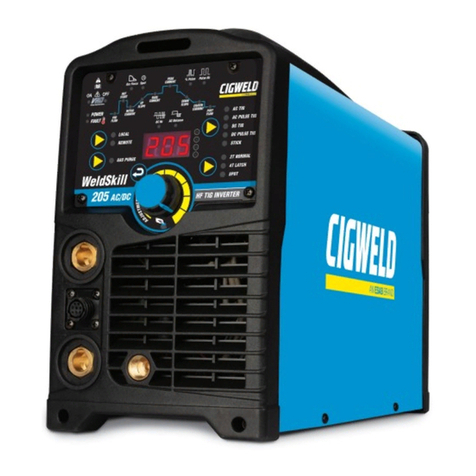ESAB CIGWELD WeldSkill 205AC/DC User manual