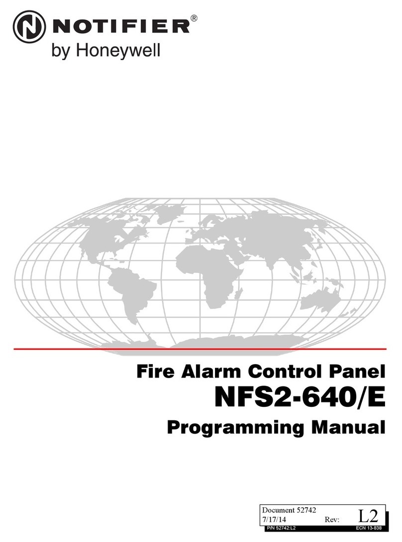 Honeywell Notifier NFS2-640/E Owner's manual