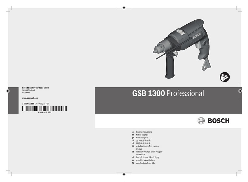 Bosch GSB 1300 Professional User manual