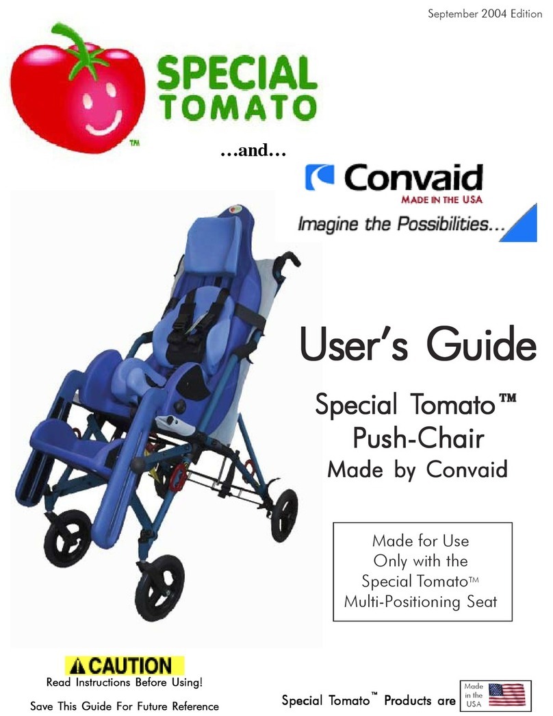 Convaid Special Tomato User manual