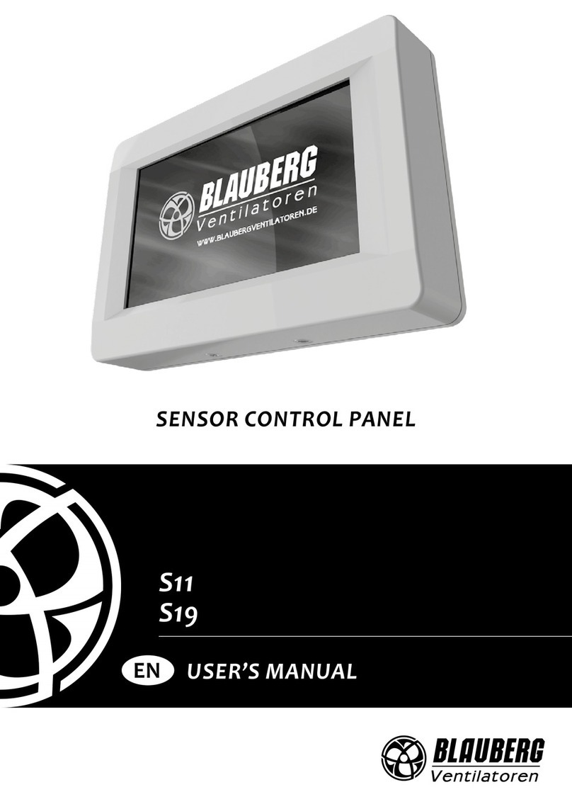 BLAUBERG Ventilatoren S11 User manual
