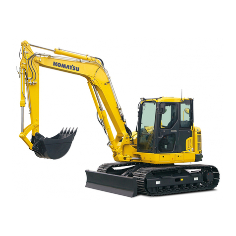 Komatsu PC118MR-8 Operation and maintenance manual