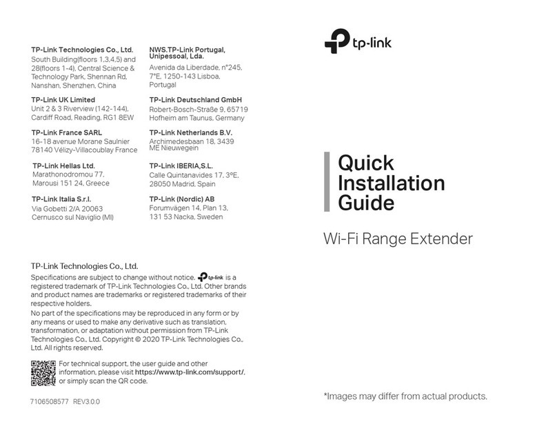 TP-Link RE190 User manual TP-Link RE190 User manual