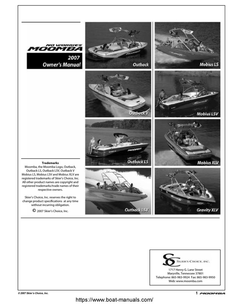 Moomba Outback LS owner's manual