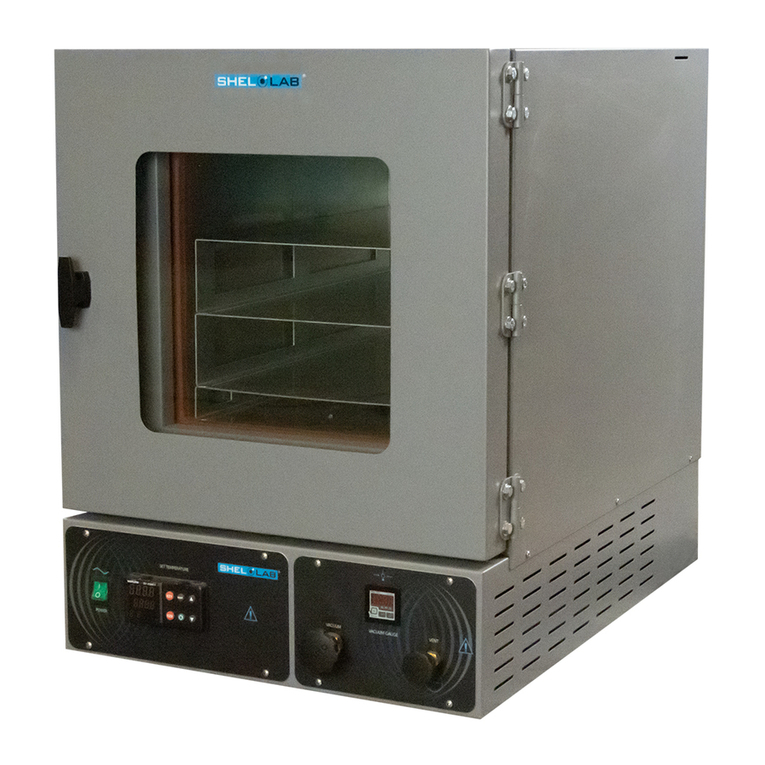 Sheldon Shel-Lab SVAC1-2 Installation and operation manual Sheldon Shel-Lab SVAC1-2 Installation and operation manual