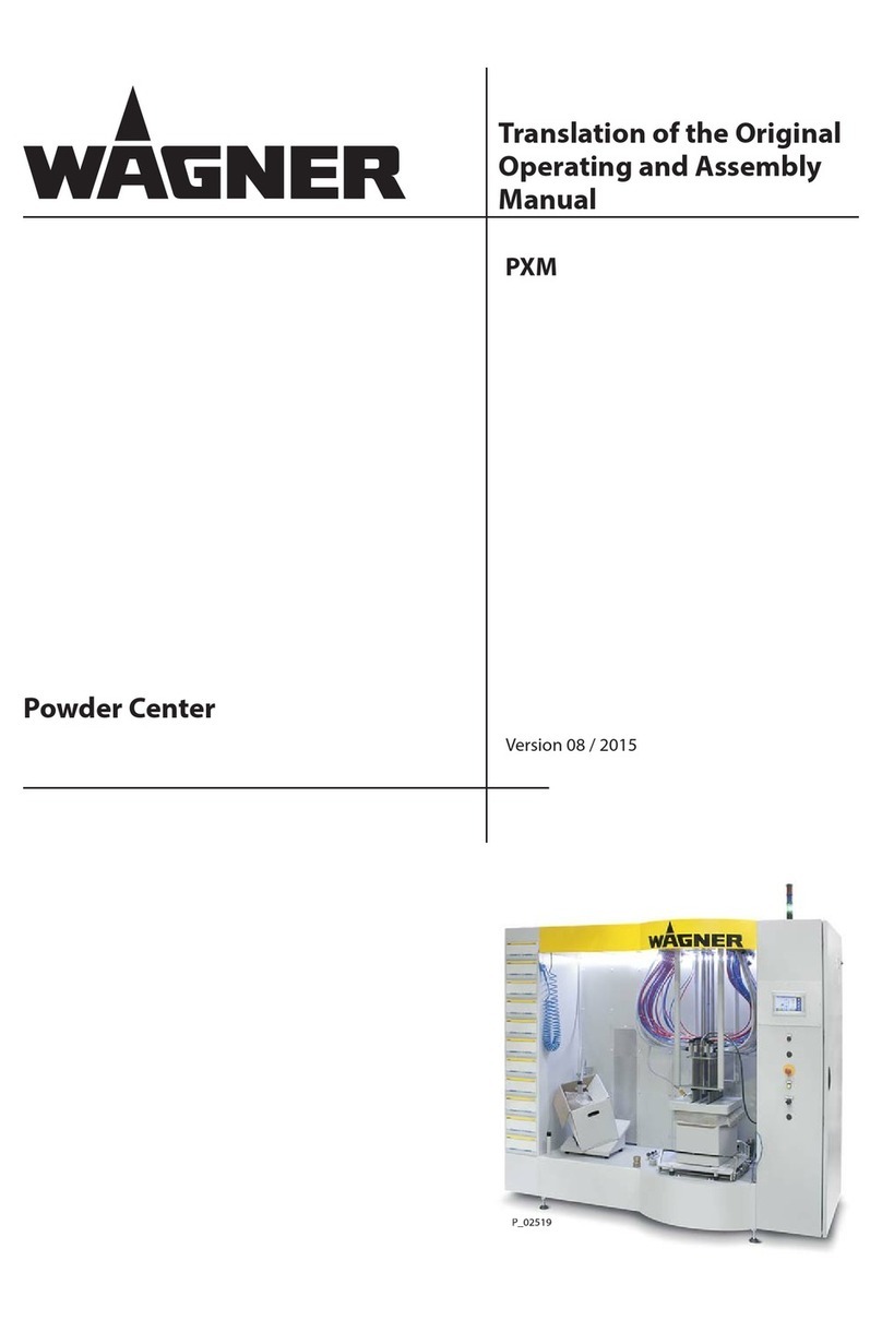 WAGNER PXM Operating and assembly manual WAGNER PXM Operating and assembly manual