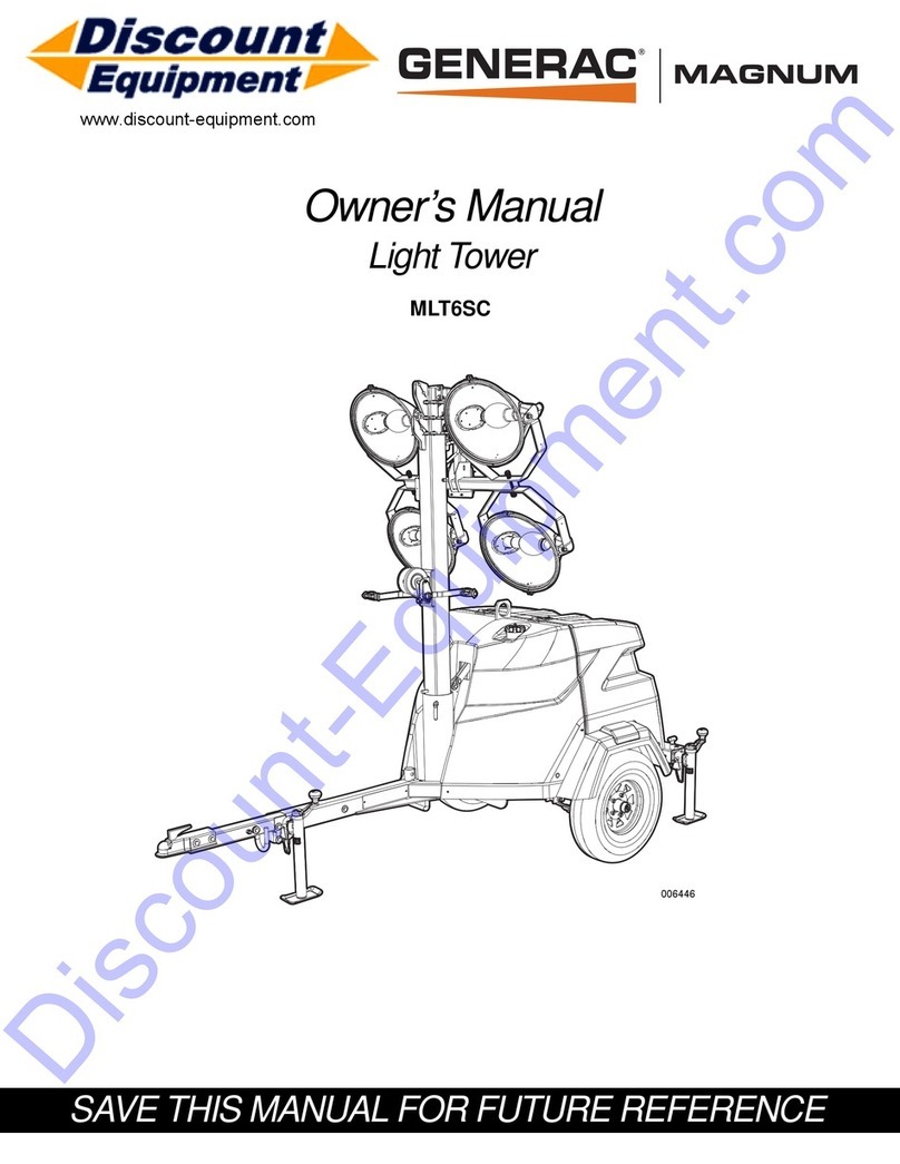 Generac Power Systems Magnum MLT6SC User manual