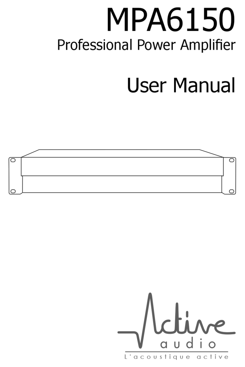 Active Audio MPA6150 user manual