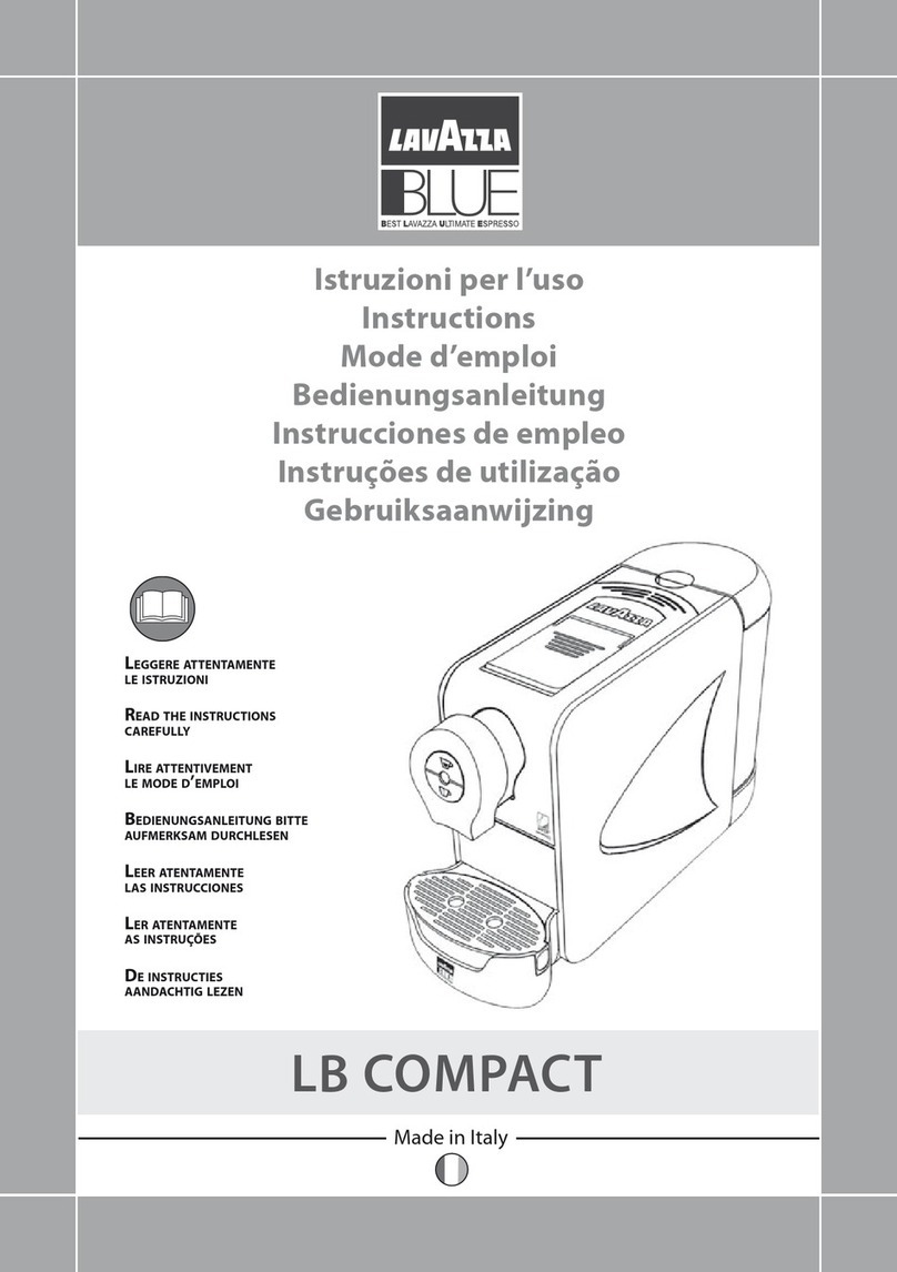 LAVAZZA LB COMPACT instructions