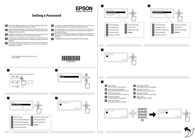 Epson AL-MX300 Series User manual
