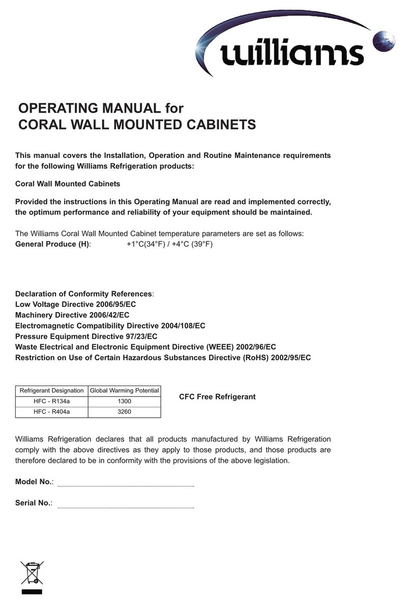 Williams Coral Series User manual