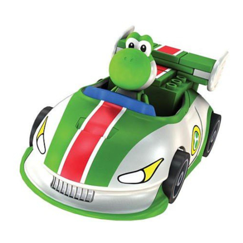 KNEX MARIO KART WII MARIO AND YOSHI FINISH LINE BUILDING... User manual