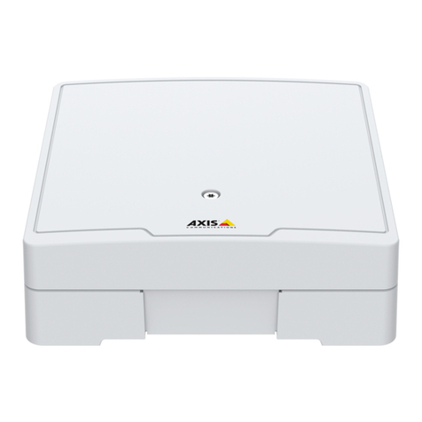 Axis A1601 installation guide