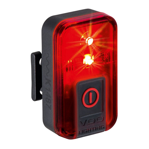 VDO ECO LIGHT RED PLUS User manual