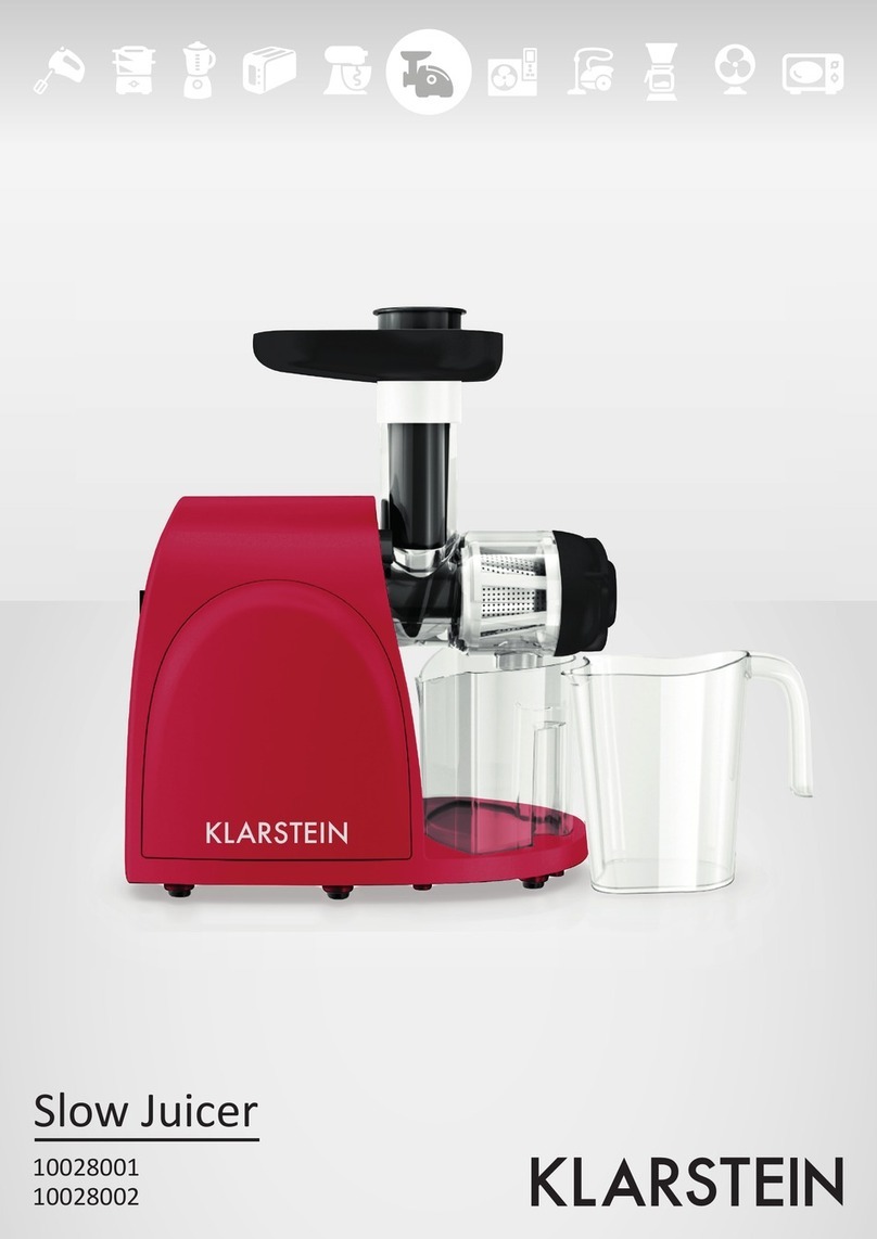 Klarstein 10028001 manual