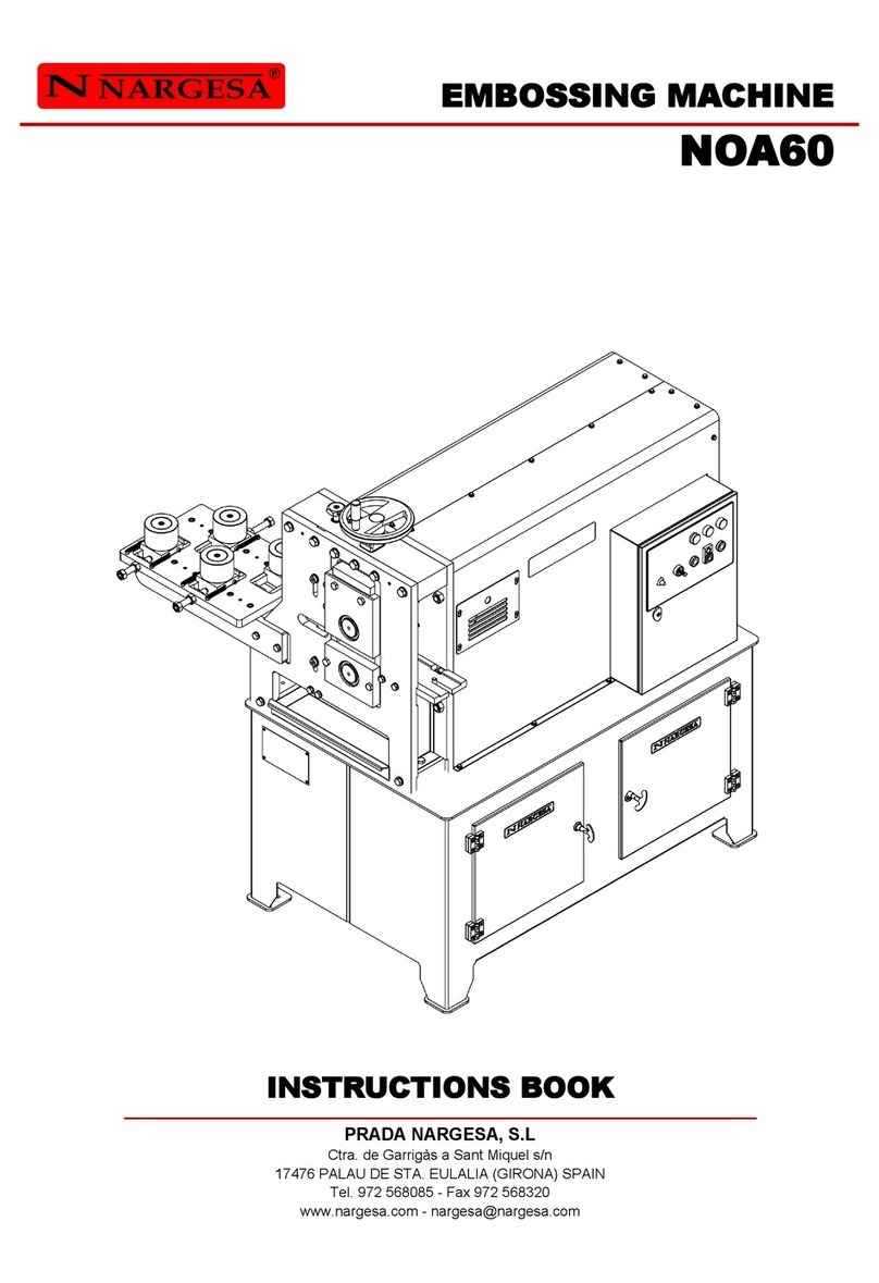 NARGESA NOA60 Instruction book