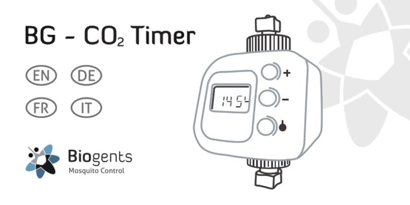 Biogents CO2 Timer manual