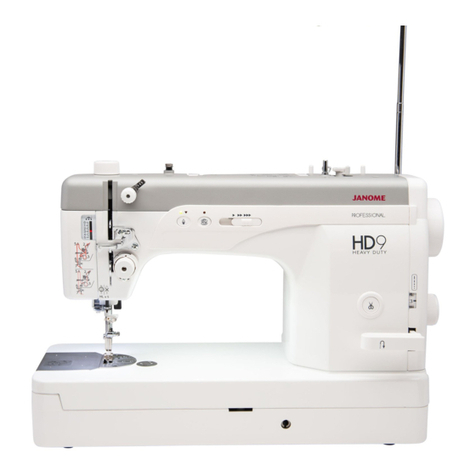 Janome HD9 User manual