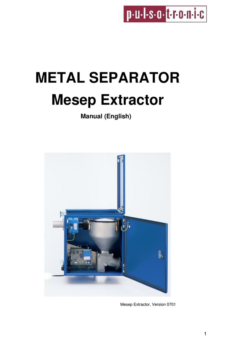 Pulsotronic Mesep Extractor 38...70 Series manual